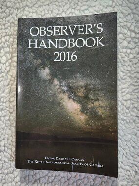 Observer's Handbook 2016 Royal Astronomical Society of Canada Paperback RASC